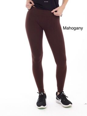 Cotton Blend-The Perfect Fit Legging by DKR & Co.-Mahogany
